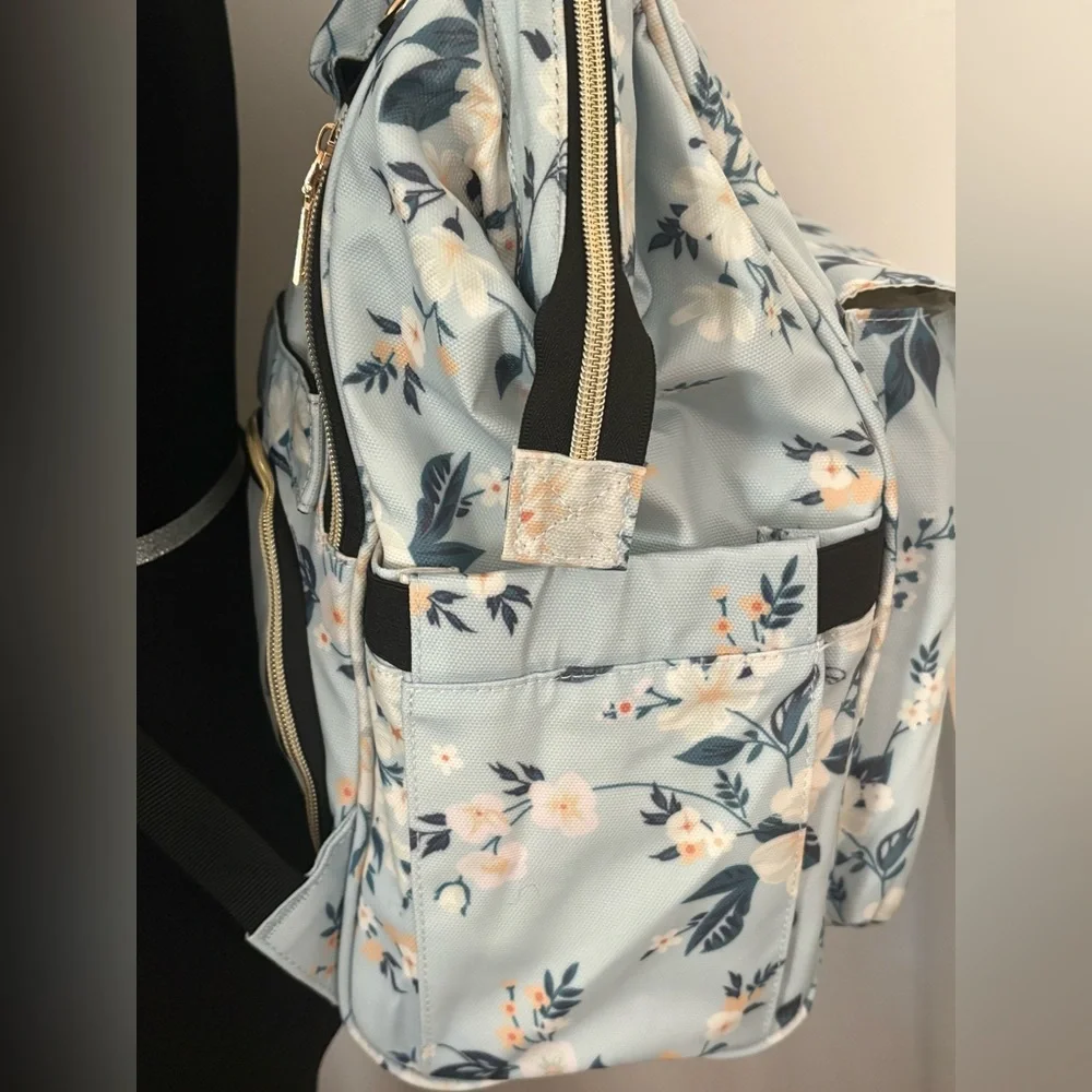 LITBEAR LARGE CAPACITY MULTIFUNCTION DIAPER BACKPACK BAG NO CHANGING PAD